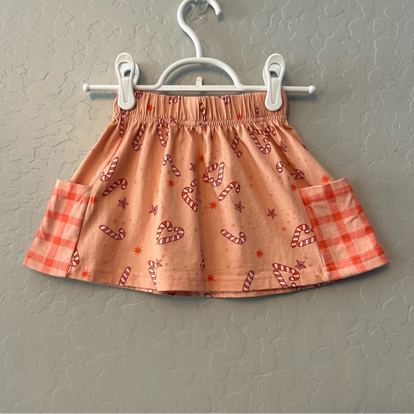 Sunshine Kids Co small shop pink candy cane skirt size 2T new without tag - Picture 7 of 11